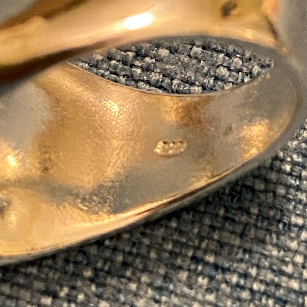 925 Silver Wave Ring - image 4